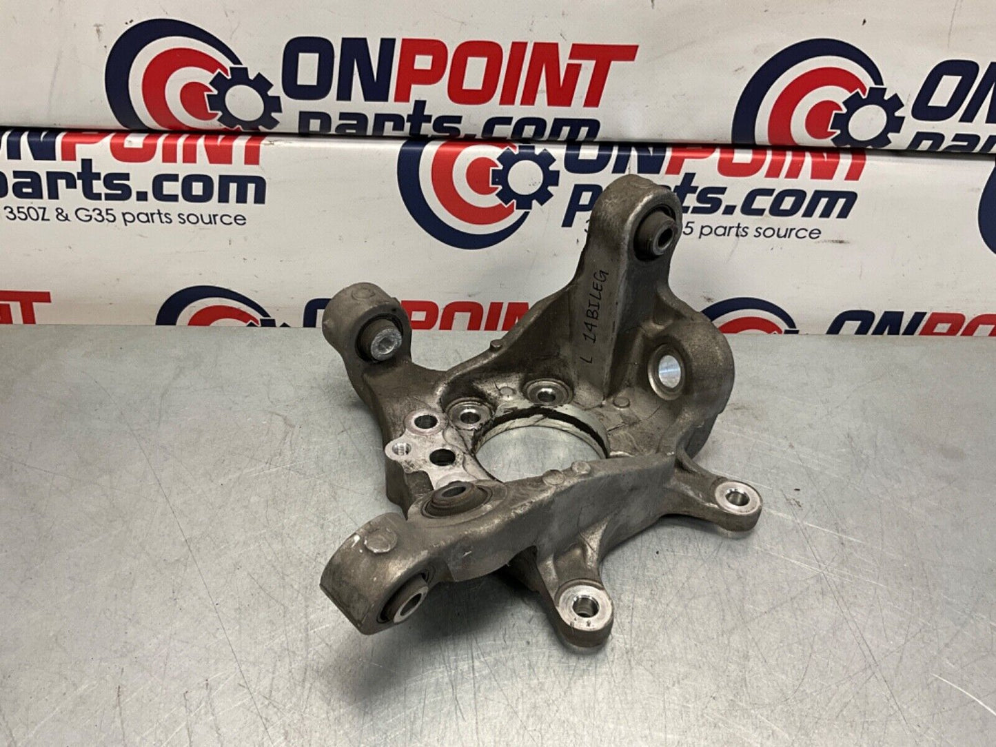 2014 Nissan Z34 370Z Driver Left Rear Axle Housing Knuckle OEM 14BILEG - On Point Parts Inc