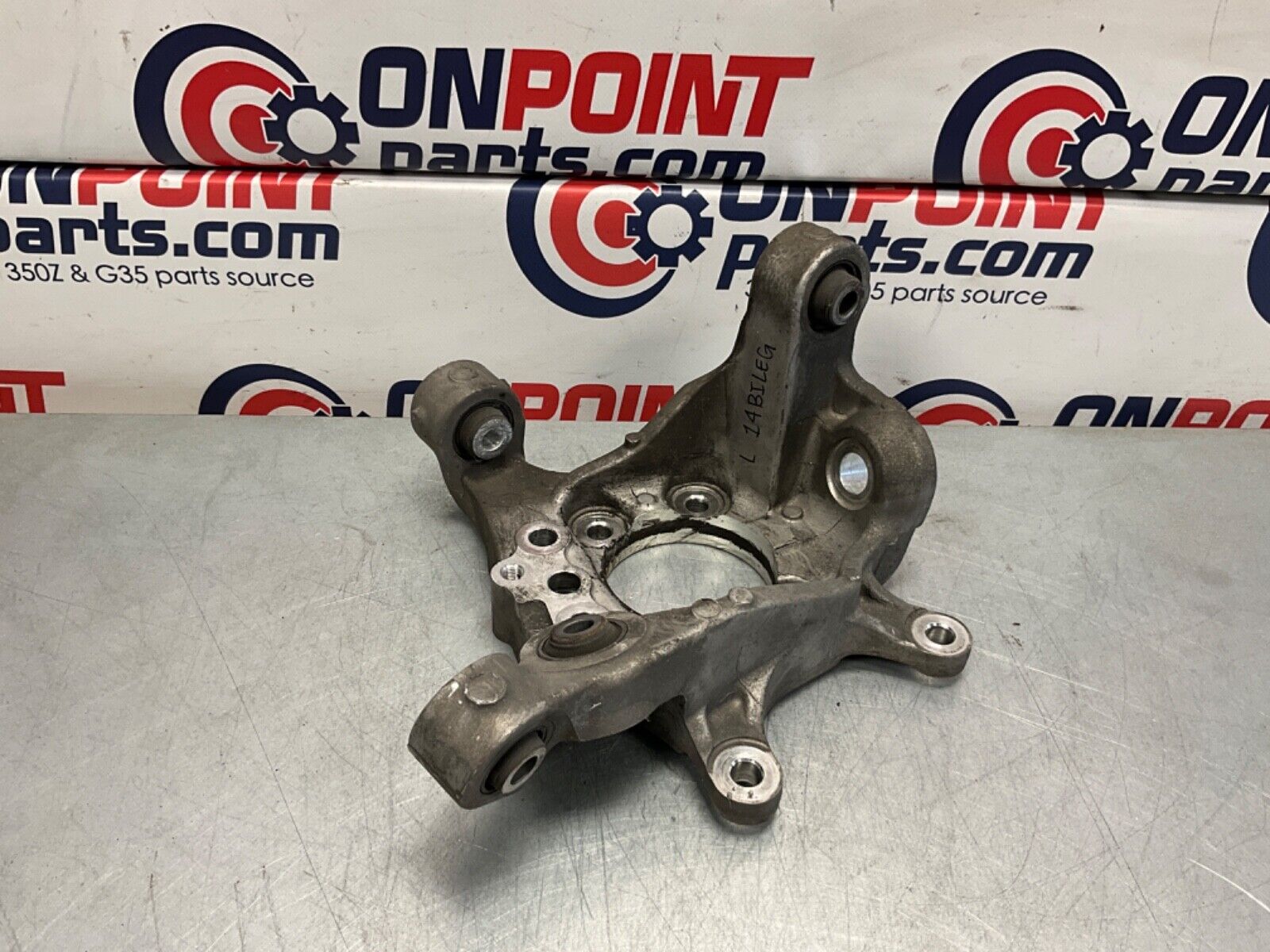 2014 Nissan Z34 370Z Driver Left Rear Axle Housing Knuckle OEM 14BILEG - On Point Parts Inc