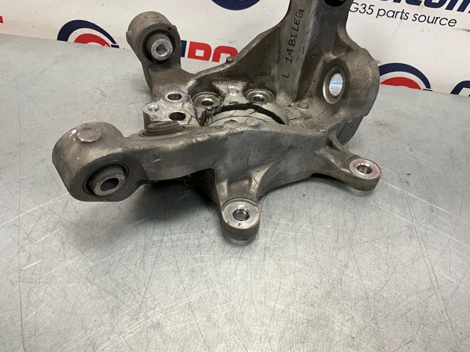 2014 Nissan Z34 370Z Driver Left Rear Axle Housing Knuckle OEM 14BILEG - On Point Parts Inc