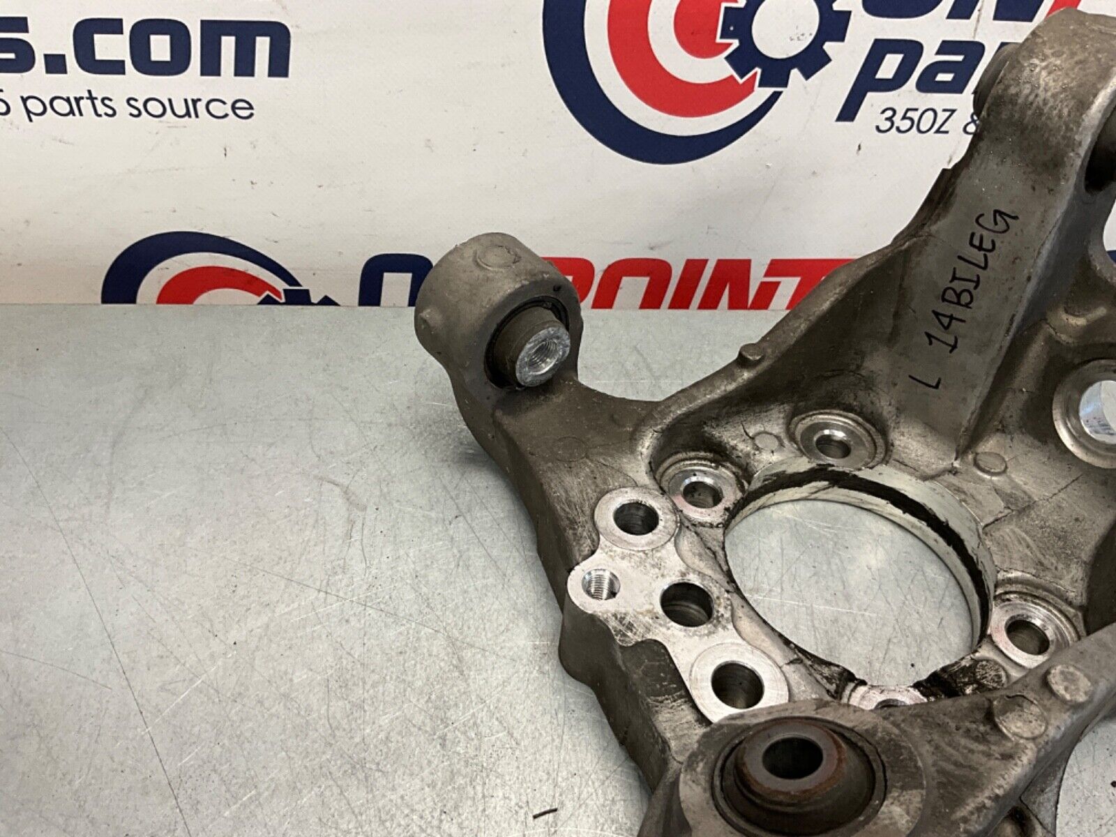 2014 Nissan Z34 370Z Driver Left Rear Axle Housing Knuckle OEM 14BILEG - On Point Parts Inc