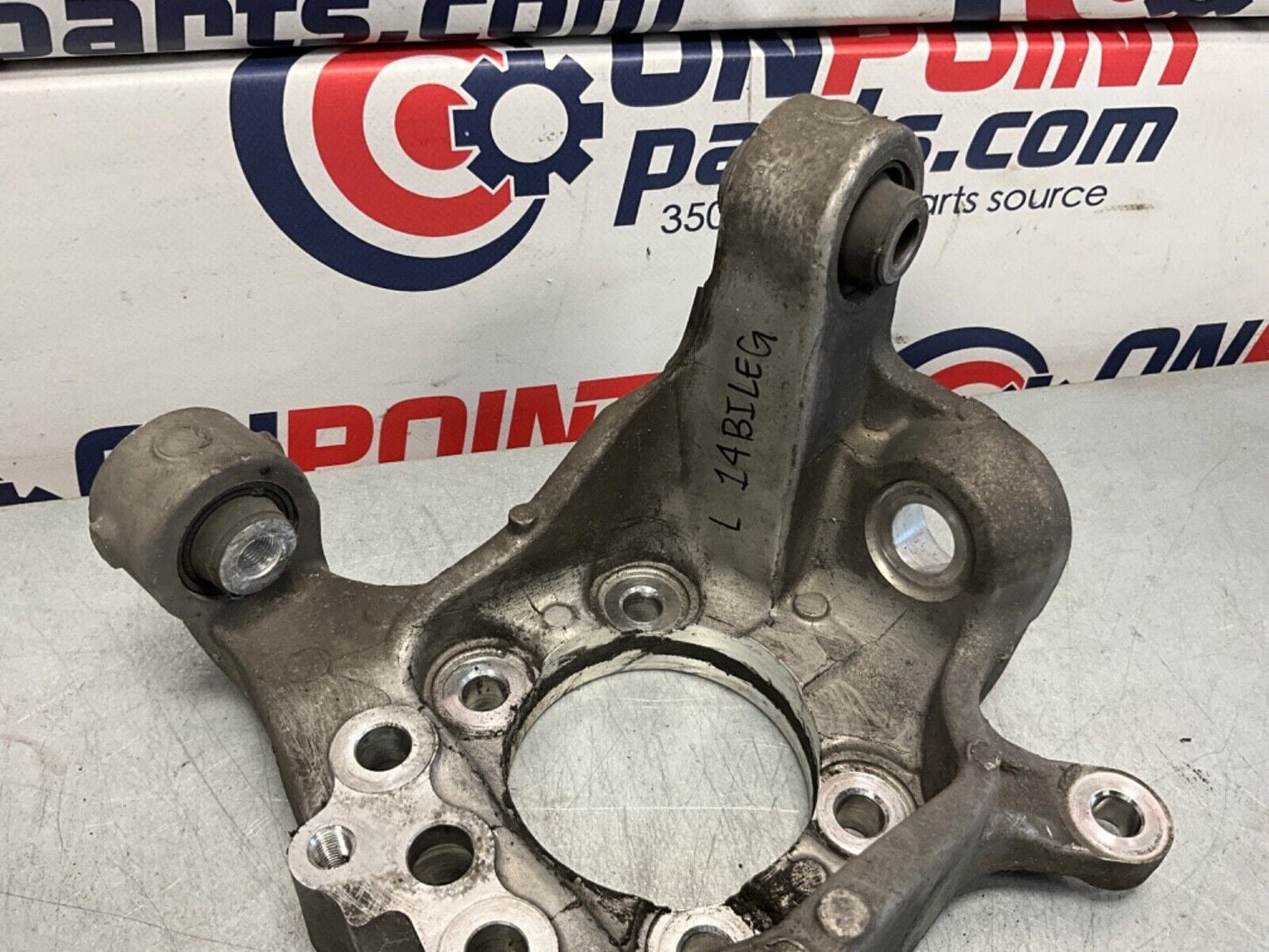 2014 Nissan Z34 370Z Driver Left Rear Axle Housing Knuckle OEM 14BILEG - On Point Parts Inc
