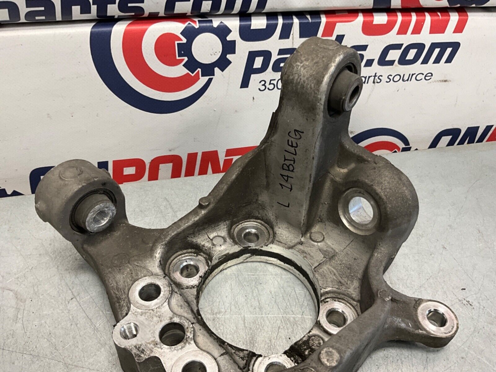 2014 Nissan Z34 370Z Driver Left Rear Axle Housing Knuckle OEM 14BILEG - On Point Parts Inc