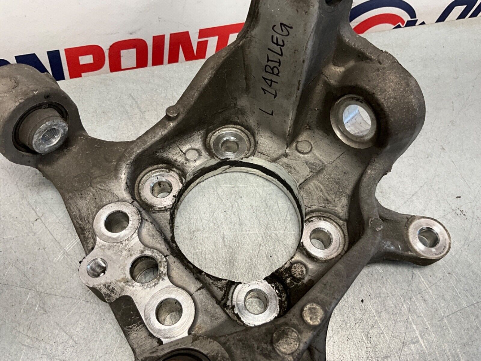 2014 Nissan Z34 370Z Driver Left Rear Axle Housing Knuckle OEM 14BILEG - On Point Parts Inc