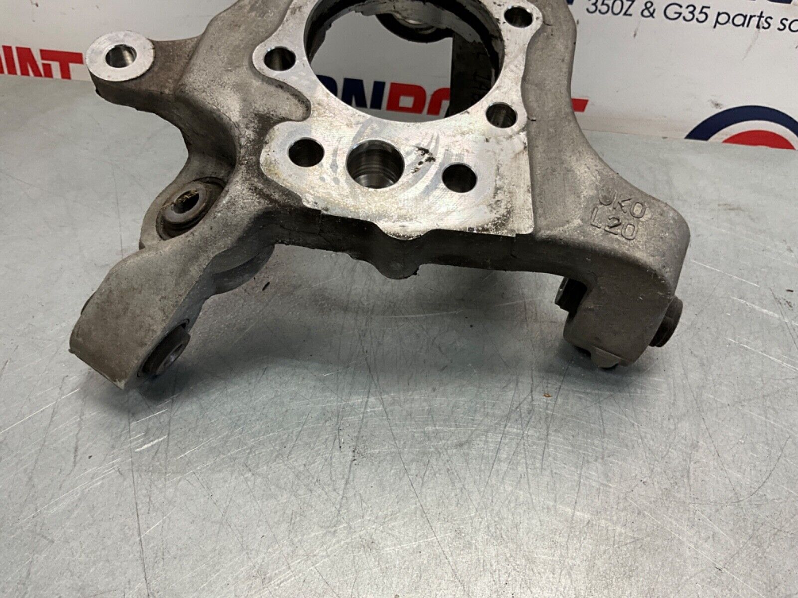 2014 Nissan Z34 370Z Driver Left Rear Axle Housing Knuckle OEM 14BILEG - On Point Parts Inc