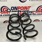 2014 Nissan Z34 370Z Rear Coil Springs OEM 14BILEI - On Point Parts Inc