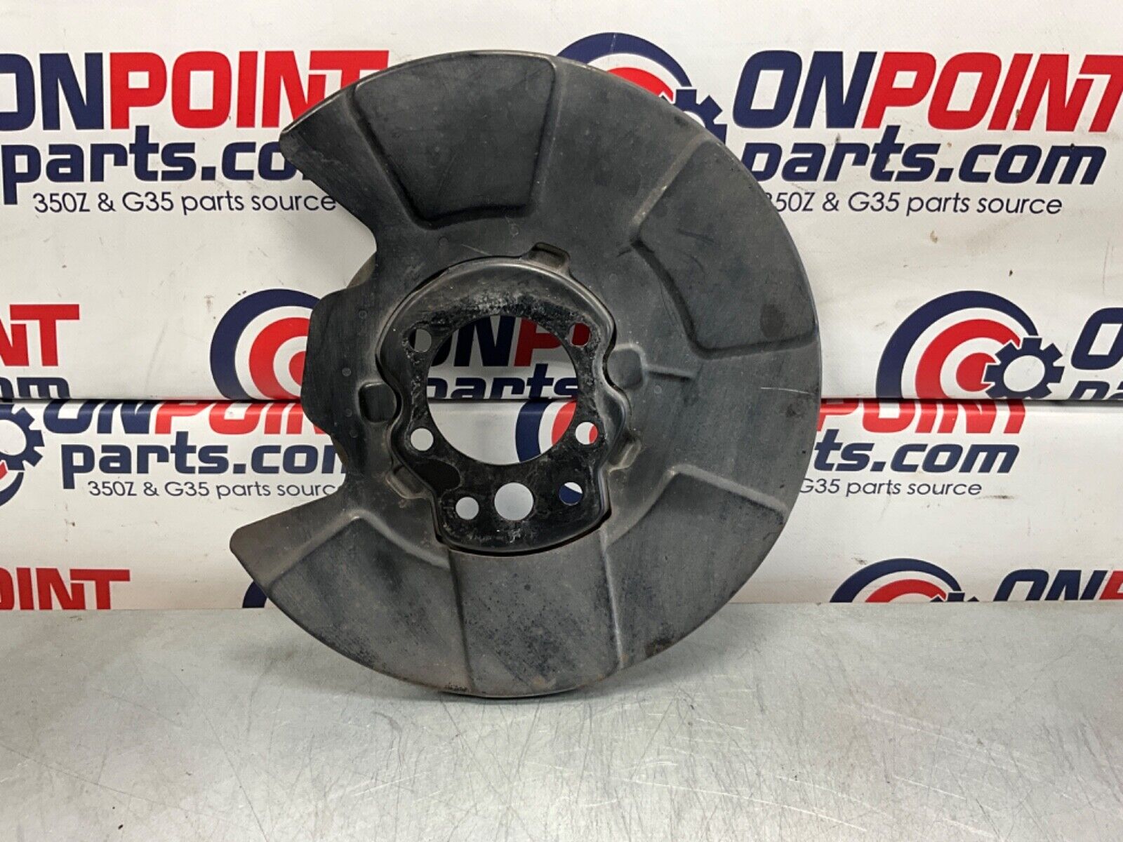 2014 Nissan Z34 370Z Passenger Akebono Sport Rear Brake Dust Shield OEM 14BILEK - On Point Parts Inc