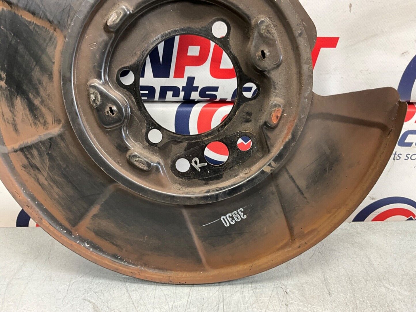 2014 Nissan Z34 370Z Passenger Akebono Sport Rear Brake Dust Shield OEM 14BILEK - On Point Parts Inc