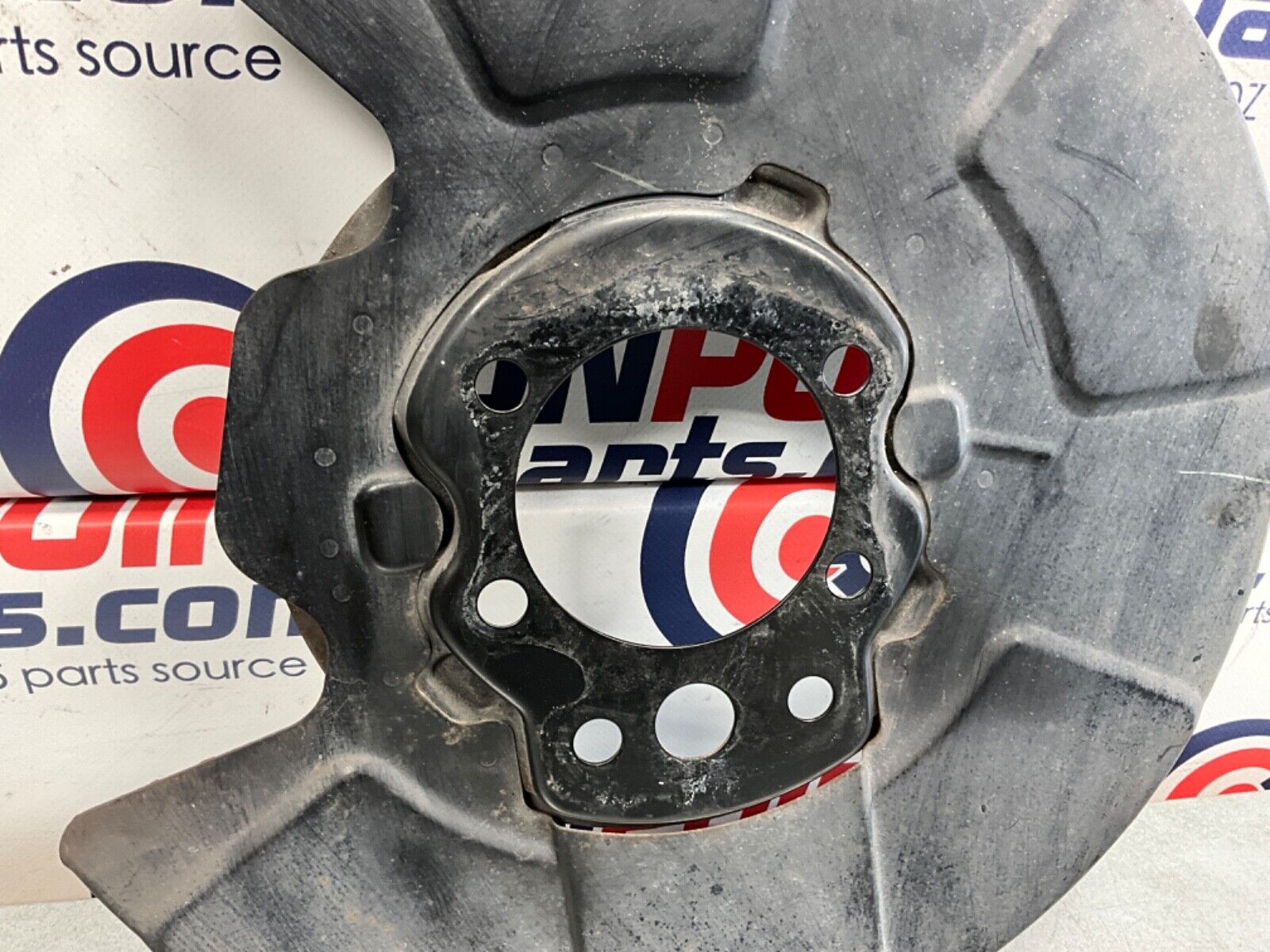 2014 Nissan Z34 370Z Passenger Akebono Sport Rear Brake Dust Shield OEM 14BILEK - On Point Parts Inc