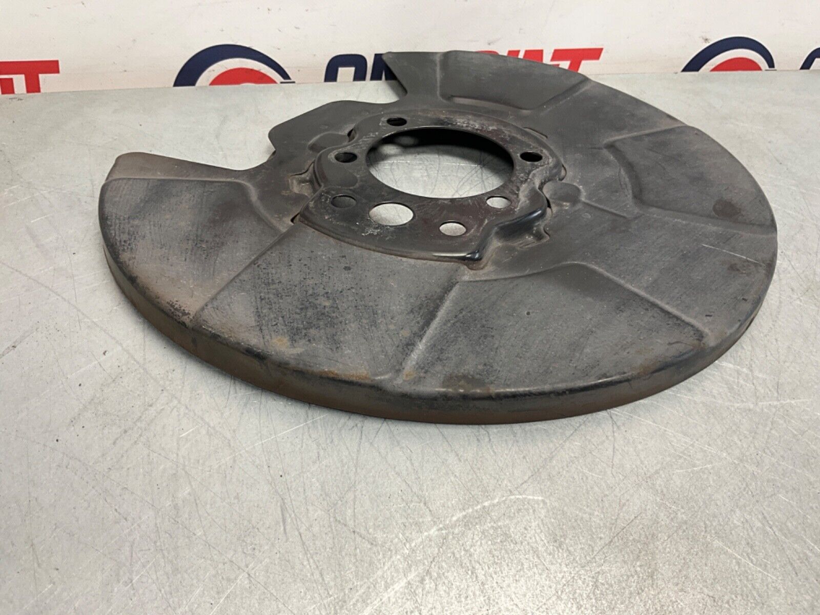 2014 Nissan Z34 370Z Passenger Akebono Sport Rear Brake Dust Shield OEM 14BILEK - On Point Parts Inc