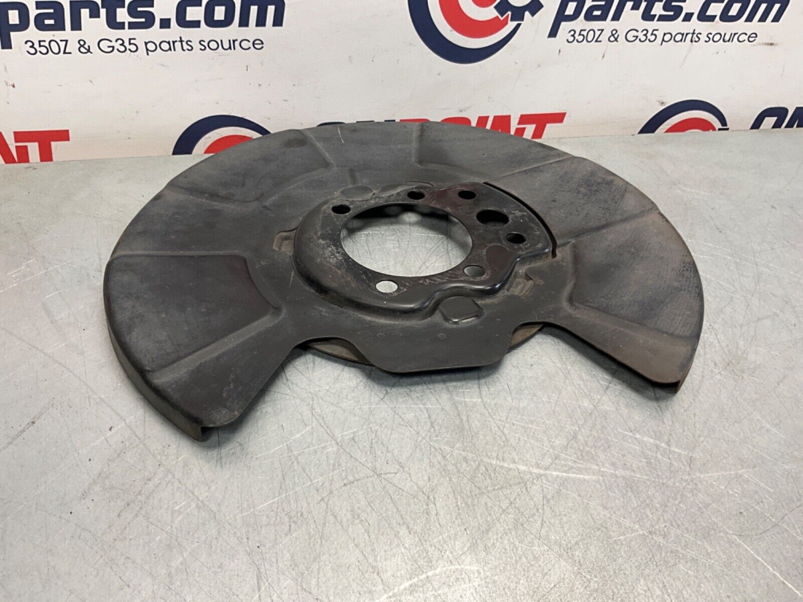 2014 Nissan Z34 370Z Passenger Akebono Sport Rear Brake Dust Shield OEM 14BILEK - On Point Parts Inc