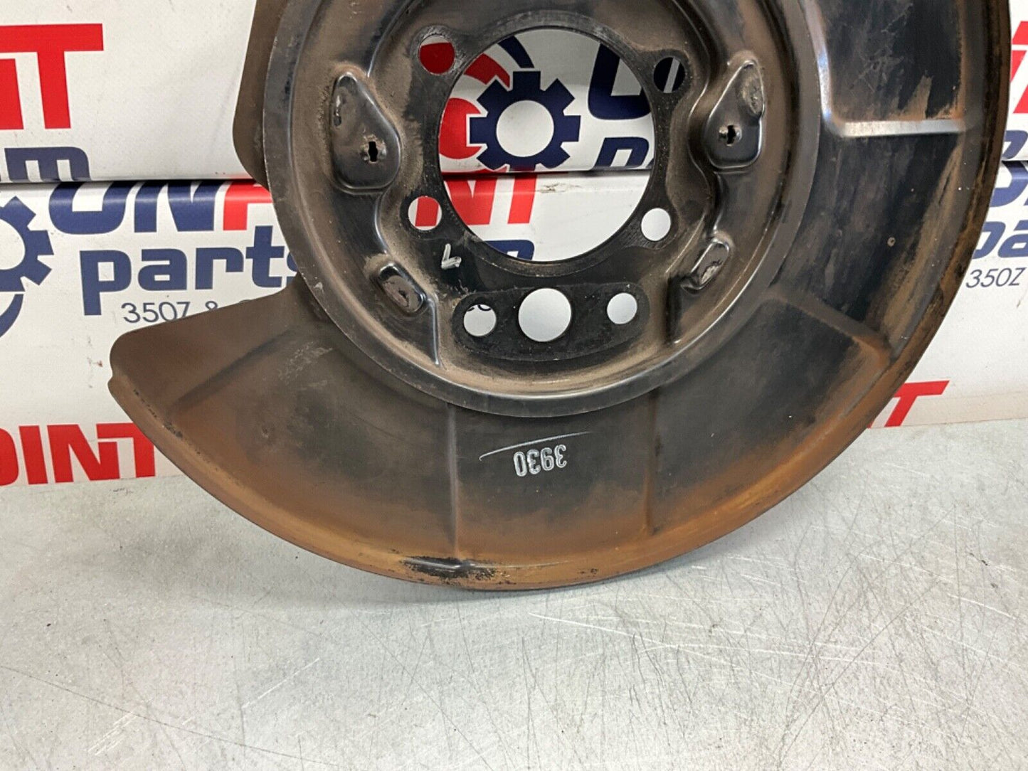 2014 Nissan Z34 370Z Driver Rear Akebono Sport Brake Dust Shield OEM 14BILEG - On Point Parts Inc