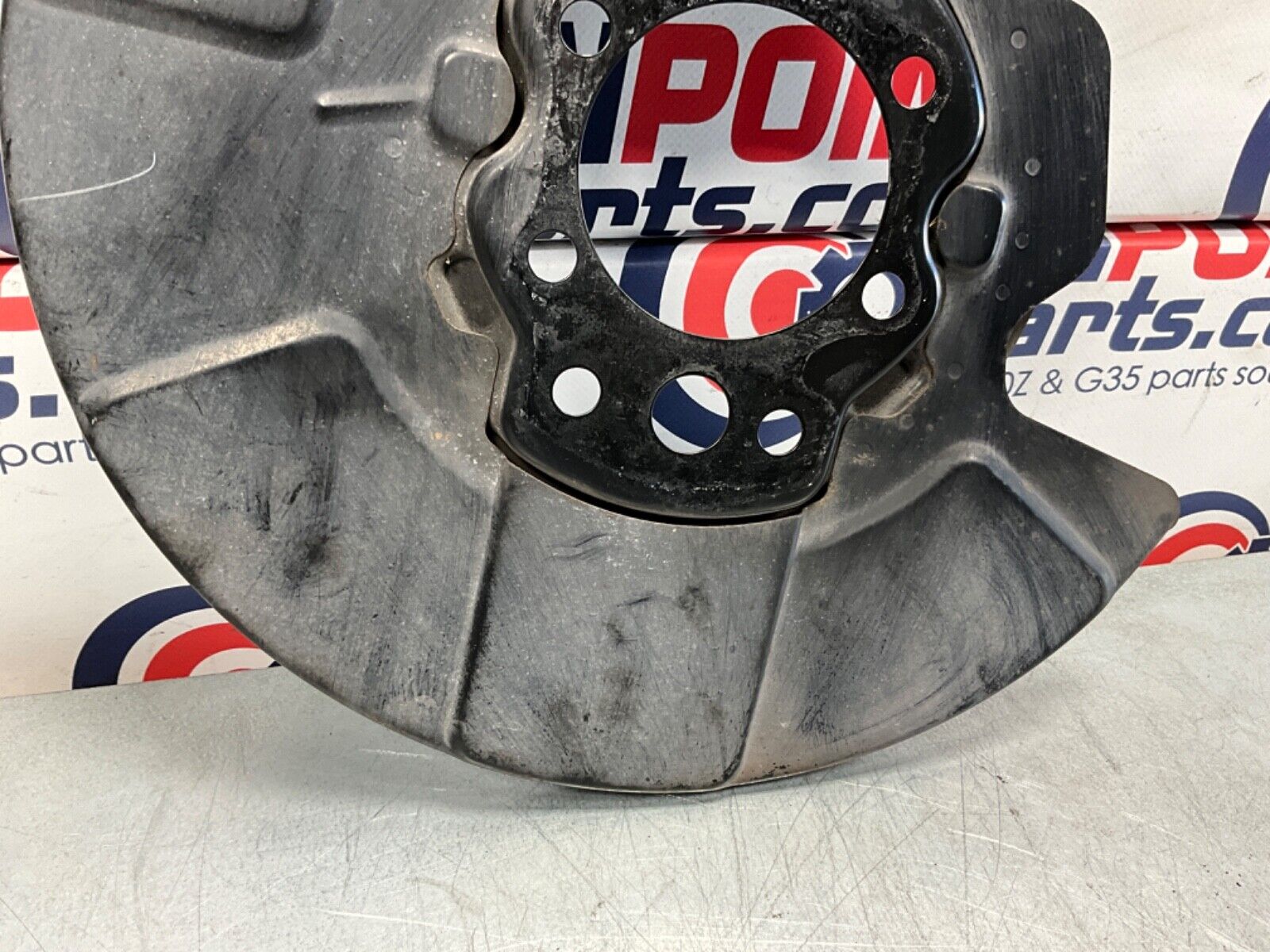 2014 Nissan Z34 370Z Driver Rear Akebono Sport Brake Dust Shield OEM 14BILEG - On Point Parts Inc