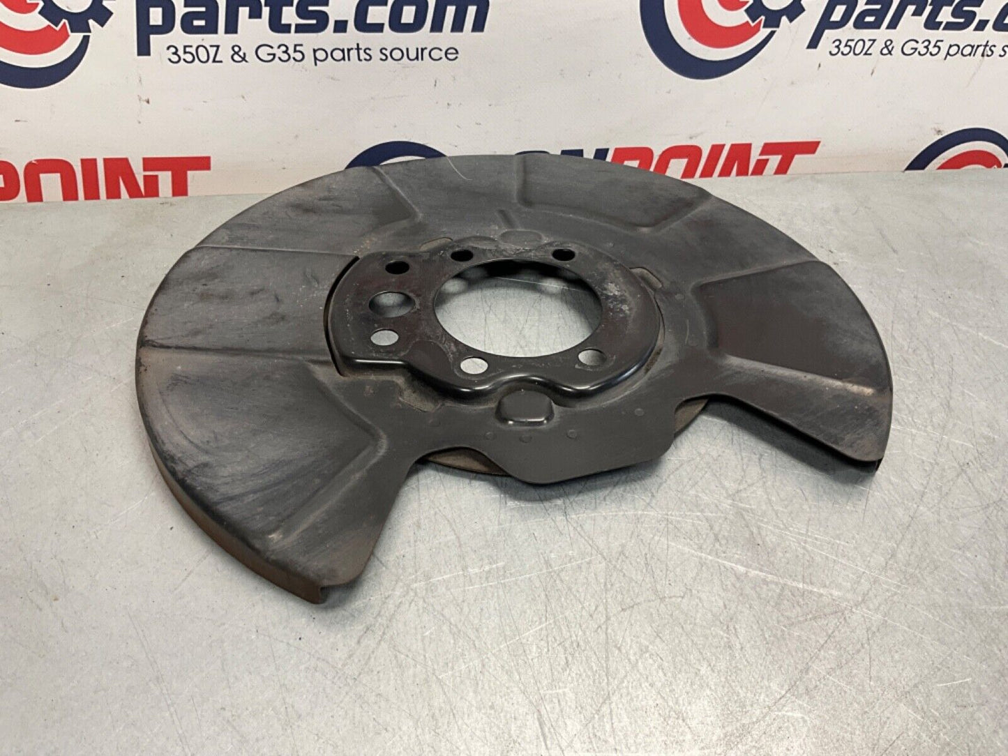 2014 Nissan Z34 370Z Driver Rear Akebono Sport Brake Dust Shield OEM 14BILEG - On Point Parts Inc