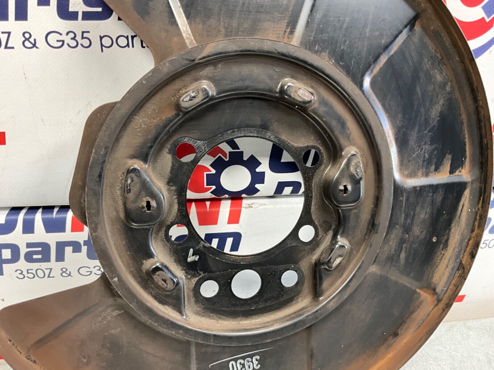 2014 Nissan Z34 370Z Driver Rear Akebono Sport Brake Dust Shield OEM 14BILEG - On Point Parts Inc