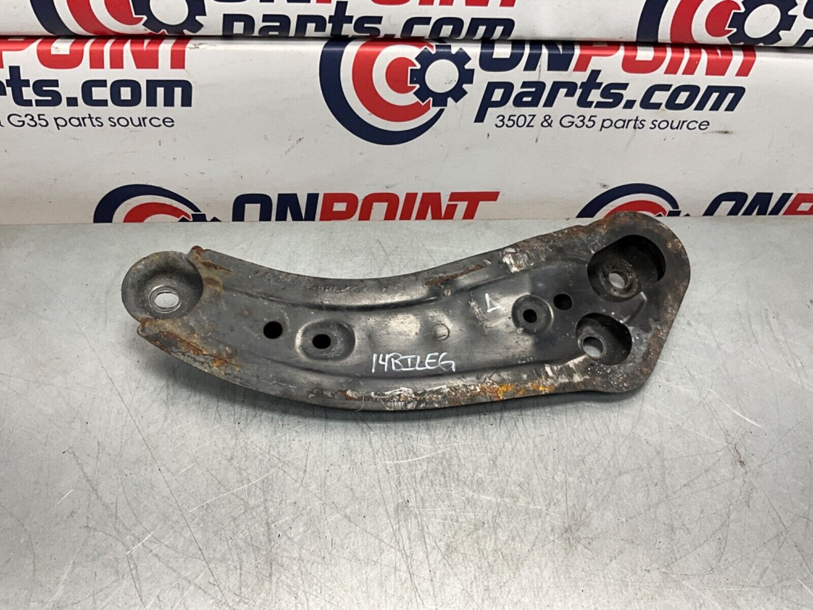 2014 Nissan Z34 370Z Driver Left Front Suspension Stay Brace Bracket OEM 14BILEG - On Point Parts Inc