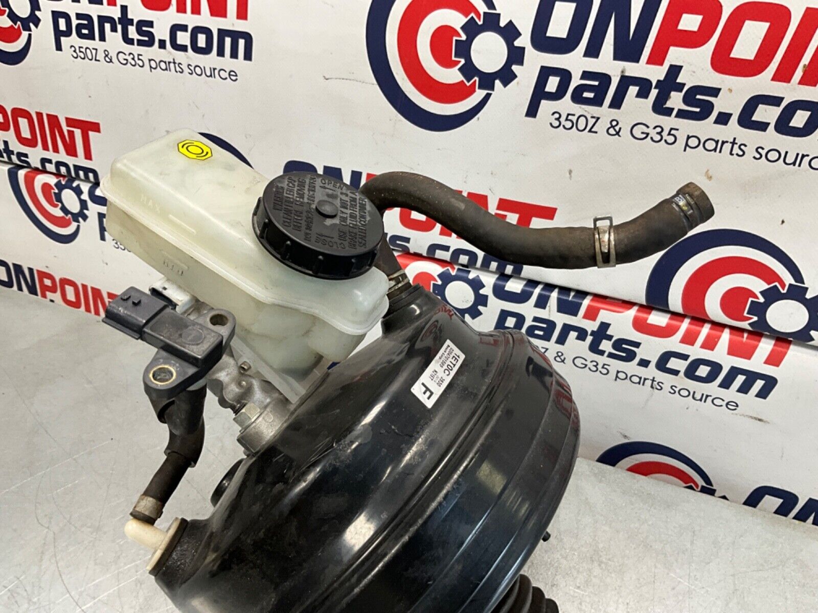 2014 Nissan Z34 370Z Brake Booster Master Cylinder OEM 14BILEI - On Point Parts Inc