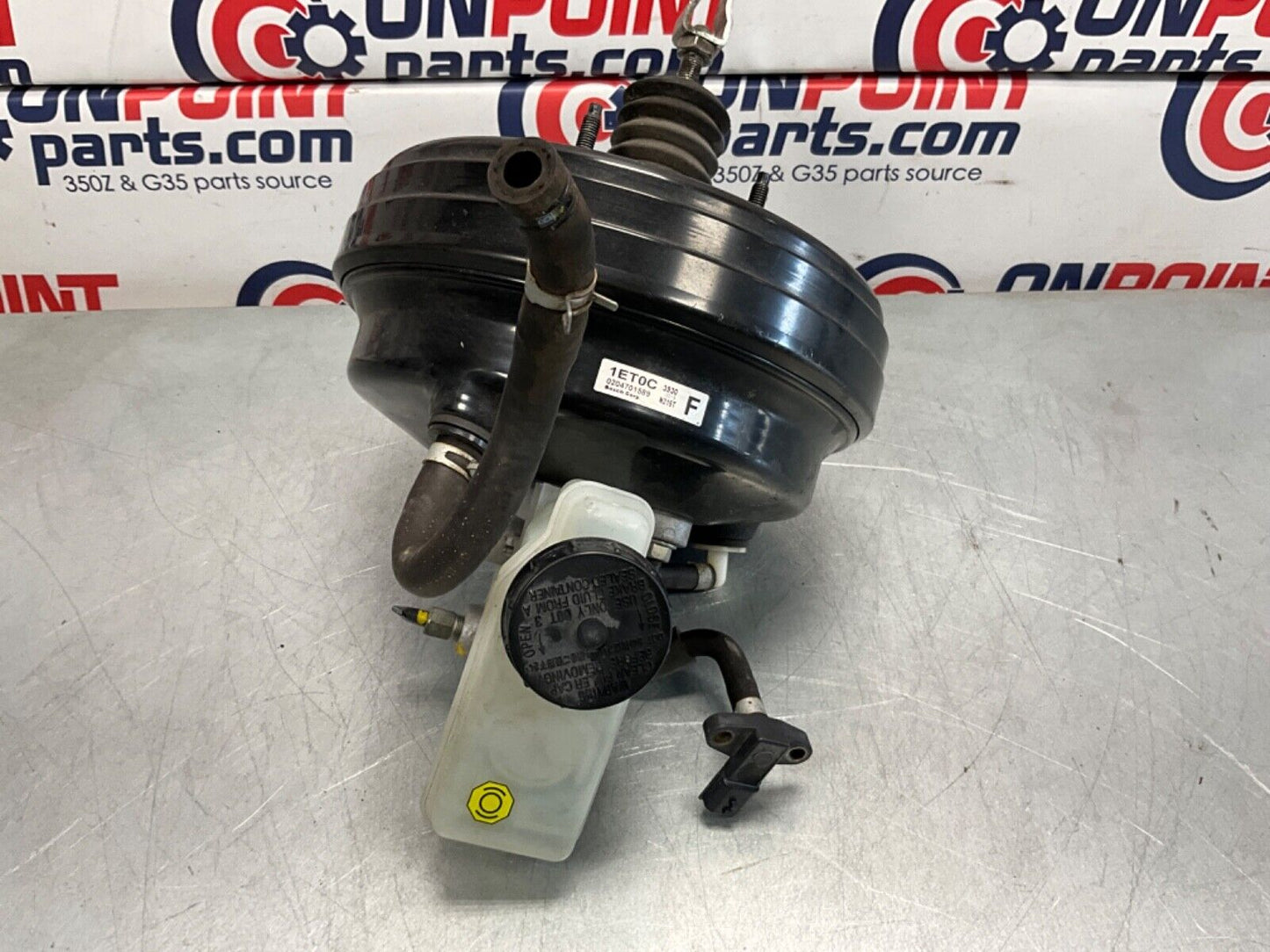 2014 Nissan Z34 370Z Brake Booster Master Cylinder OEM 14BILEI - On Point Parts Inc