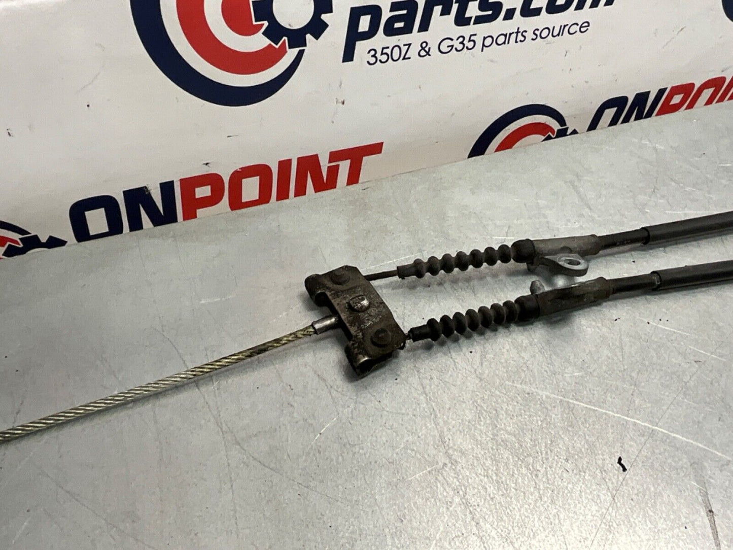 2014 Nissan Z34 370Z Emergency Parking Brake Cables OEM 14BILEI - On Point Parts Inc