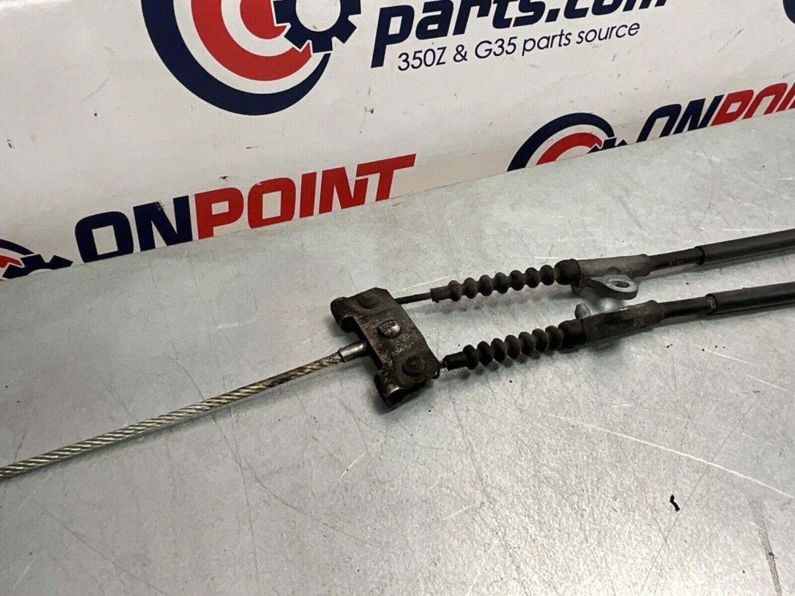 2014 Nissan Z34 370Z Emergency Parking Brake Cables OEM 14BILEI - On Point Parts Inc