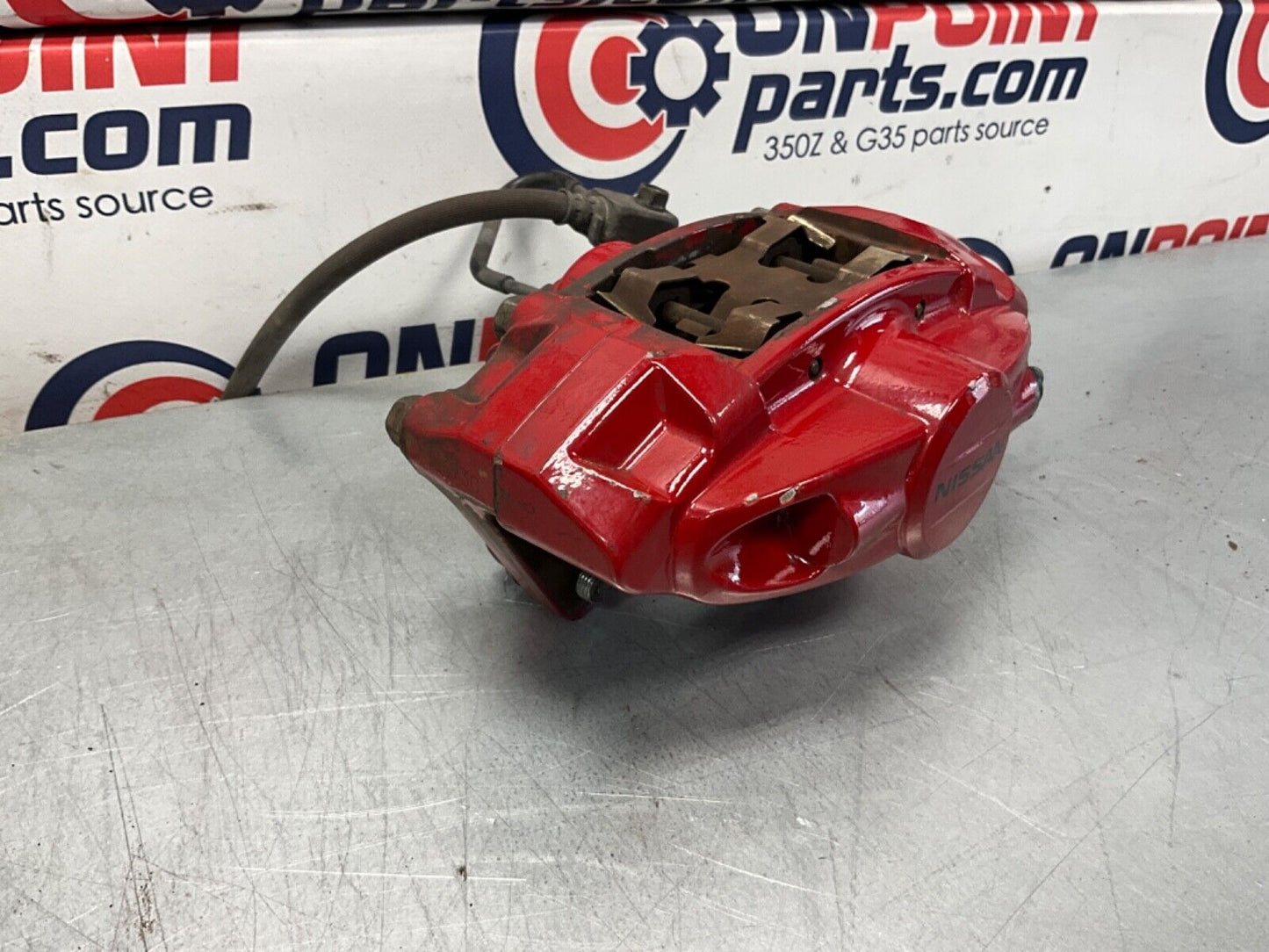 2014 Nissan Z34 370Z Rear Akebono Brake Calipers OEM 14BILEI - On Point Parts Inc