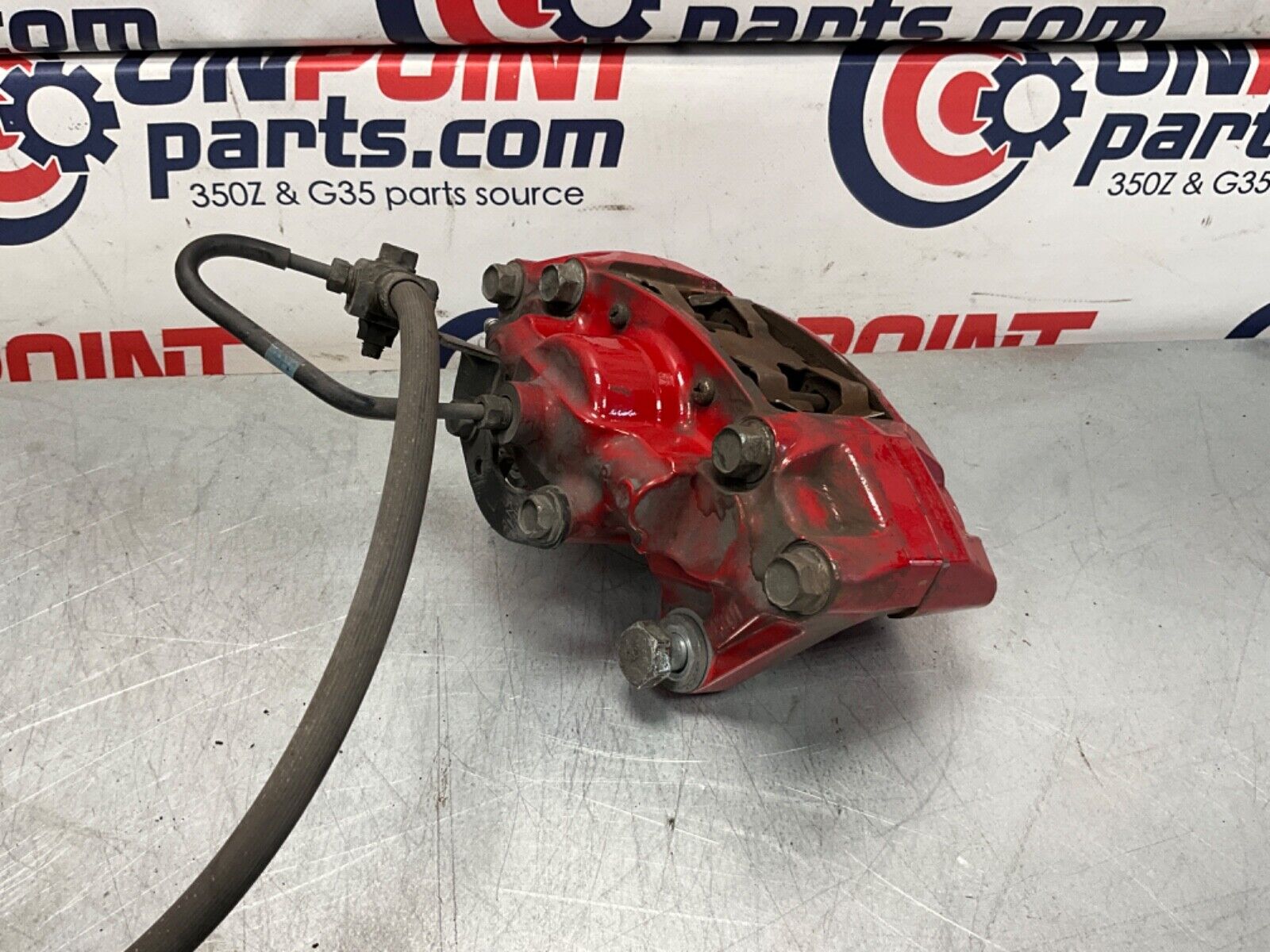 2014 Nissan Z34 370Z Rear Akebono Brake Calipers OEM 14BILEI - On Point Parts Inc