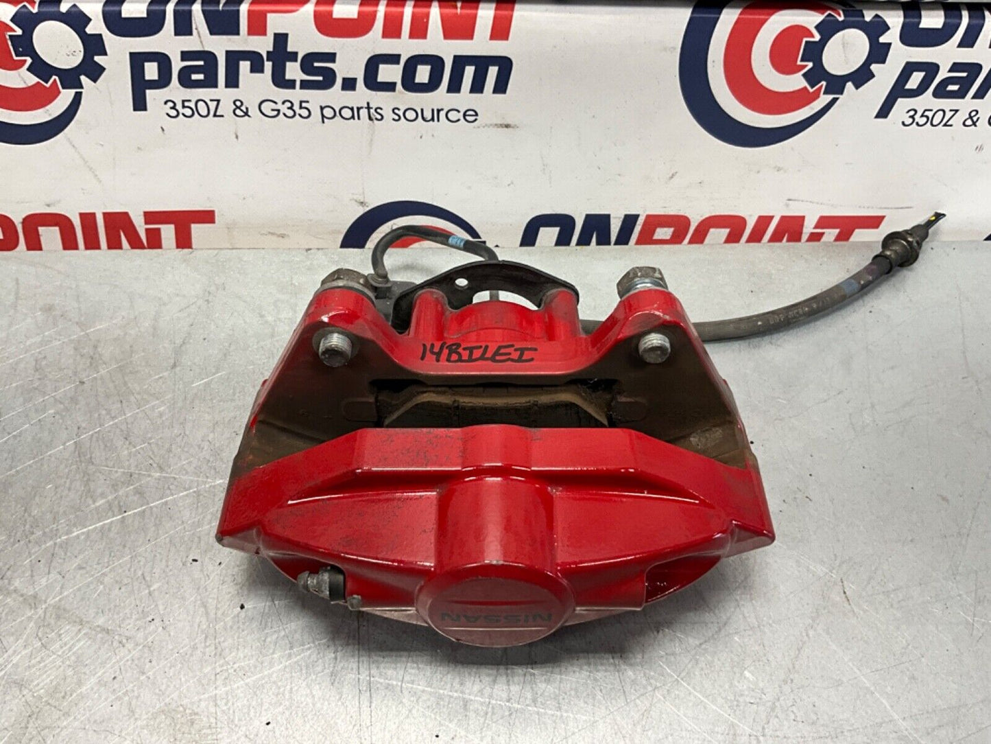 2014 Nissan Z34 370Z Rear Akebono Brake Calipers OEM 14BILEI - On Point Parts Inc