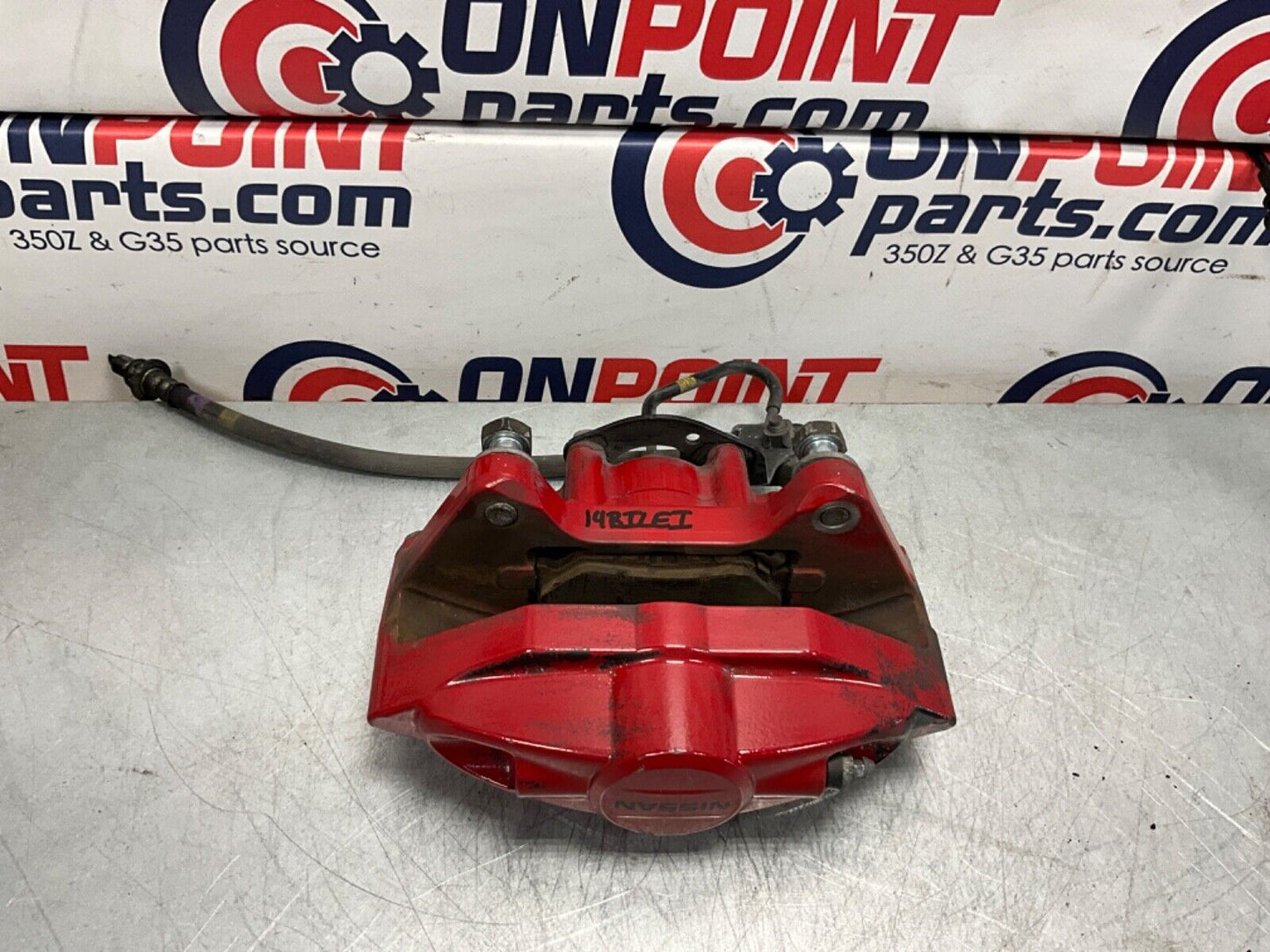 2014 Nissan Z34 370Z Rear Akebono Brake Calipers OEM 14BILEI - On Point Parts Inc