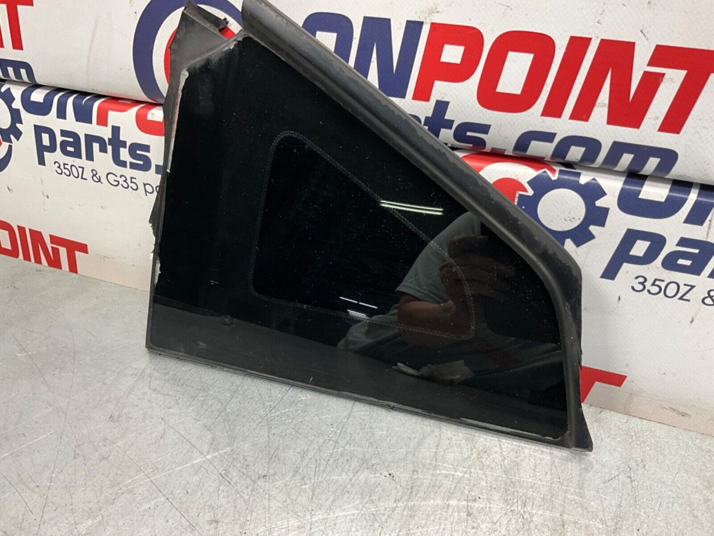 2014 Nissan Z34 370Z Passenger Right Side Quarter Window Glass OEM 14BILEK - On Point Parts Inc