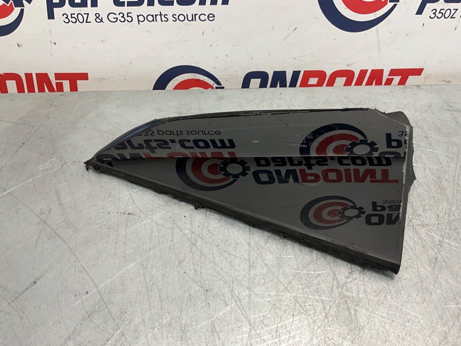 2014 Nissan Z34 370Z Driver Left Rear Quarter Side Window Glass OEM 14BILEG - On Point Parts Inc