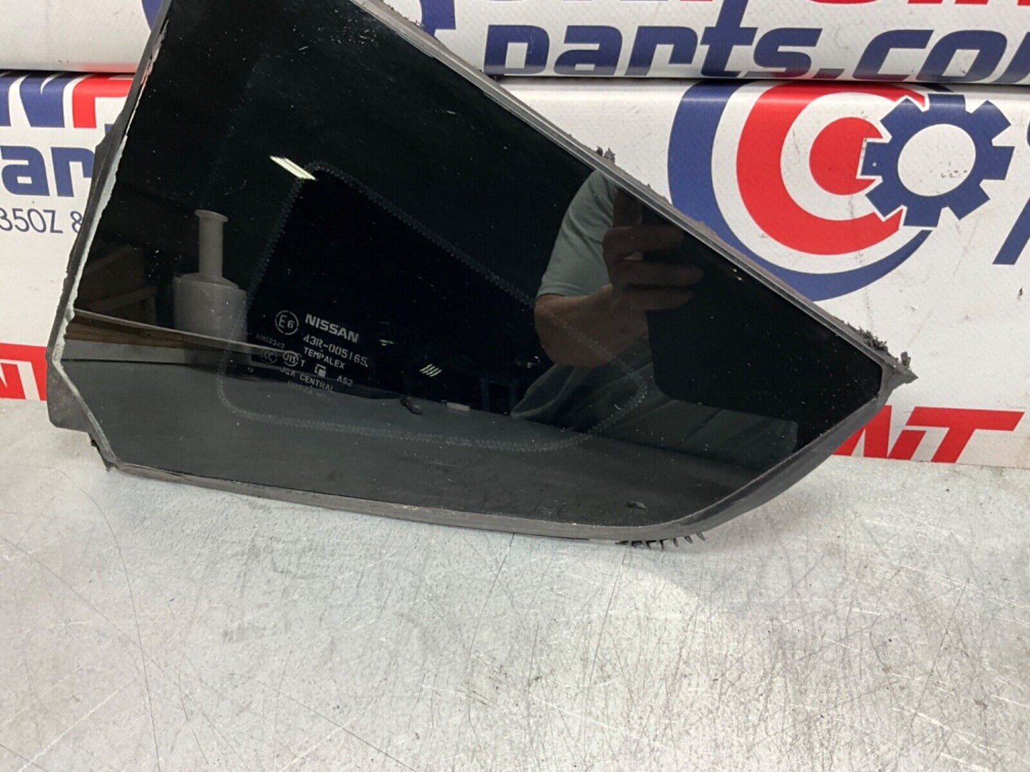 2014 Nissan Z34 370Z Driver Left Rear Quarter Side Window Glass OEM 14BILEG - On Point Parts Inc