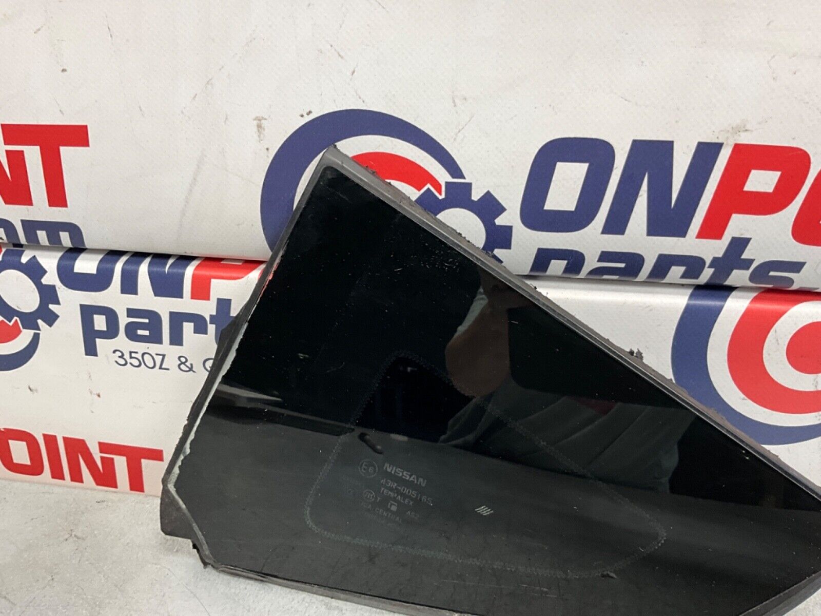 2014 Nissan Z34 370Z Driver Left Rear Quarter Side Window Glass OEM 14BILEG - On Point Parts Inc