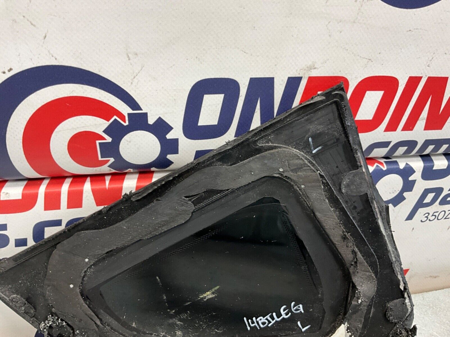 2014 Nissan Z34 370Z Driver Left Rear Quarter Side Window Glass OEM 14BILEG - On Point Parts Inc