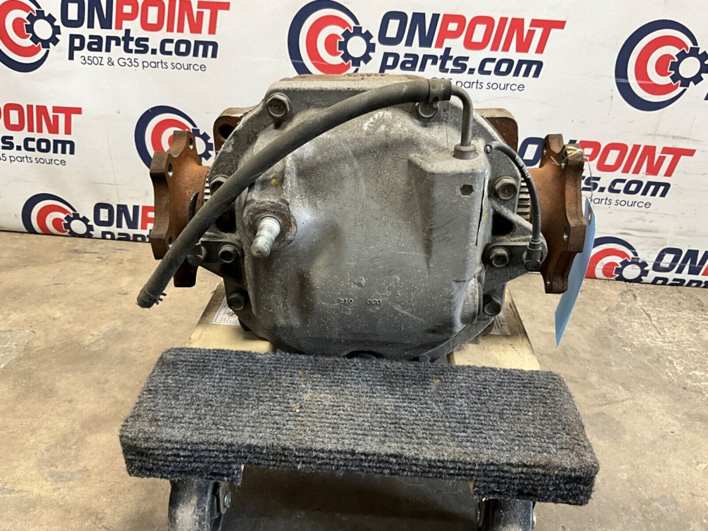 2014 Nissan Z34 370Z Rear Differential Manual 6MT 3.69 88k OEM 14BILE0 - On Point Parts Inc