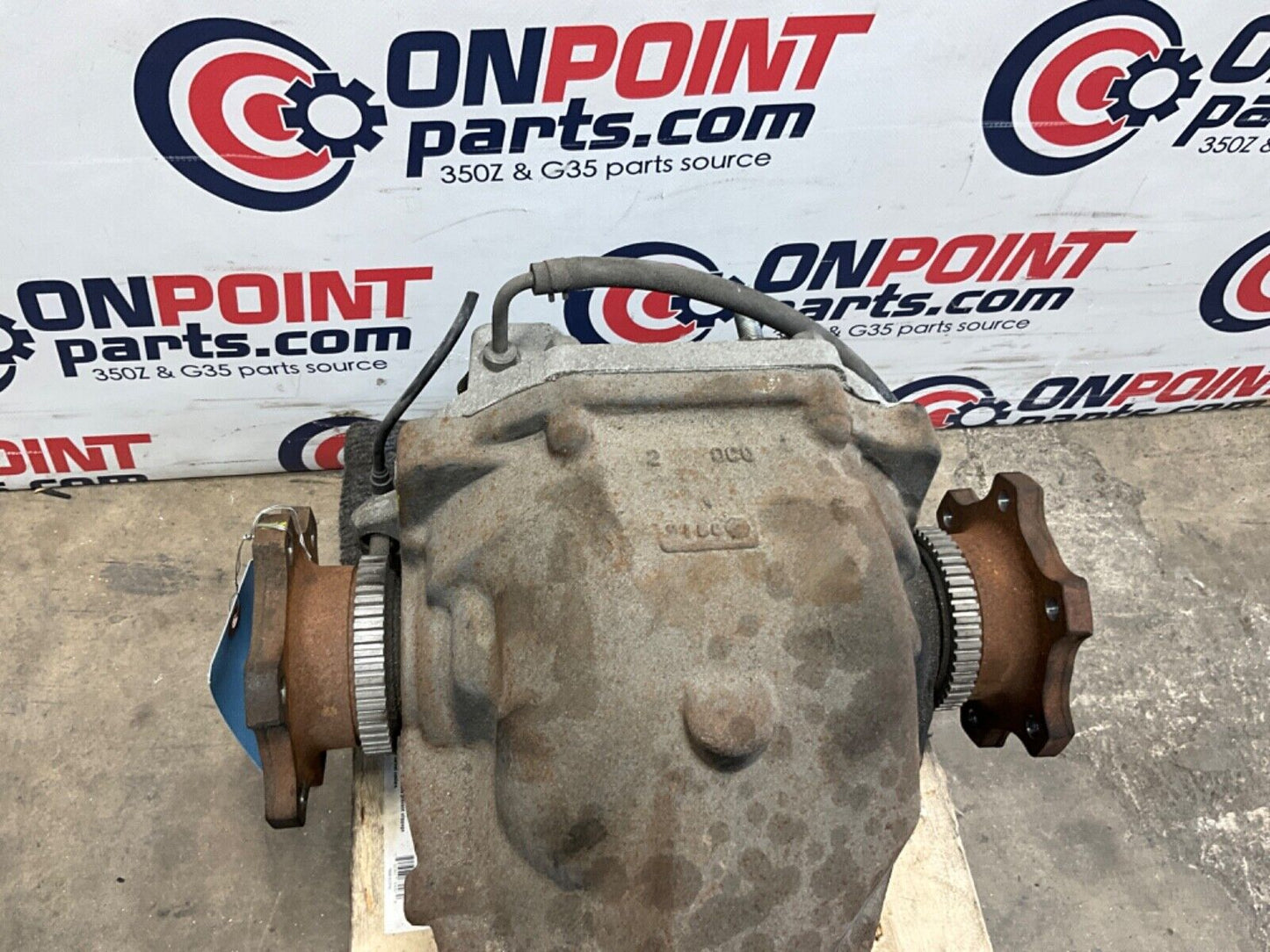 2014 Nissan Z34 370Z Rear Differential Manual 6MT 3.69 88k OEM 14BILE0 - On Point Parts Inc