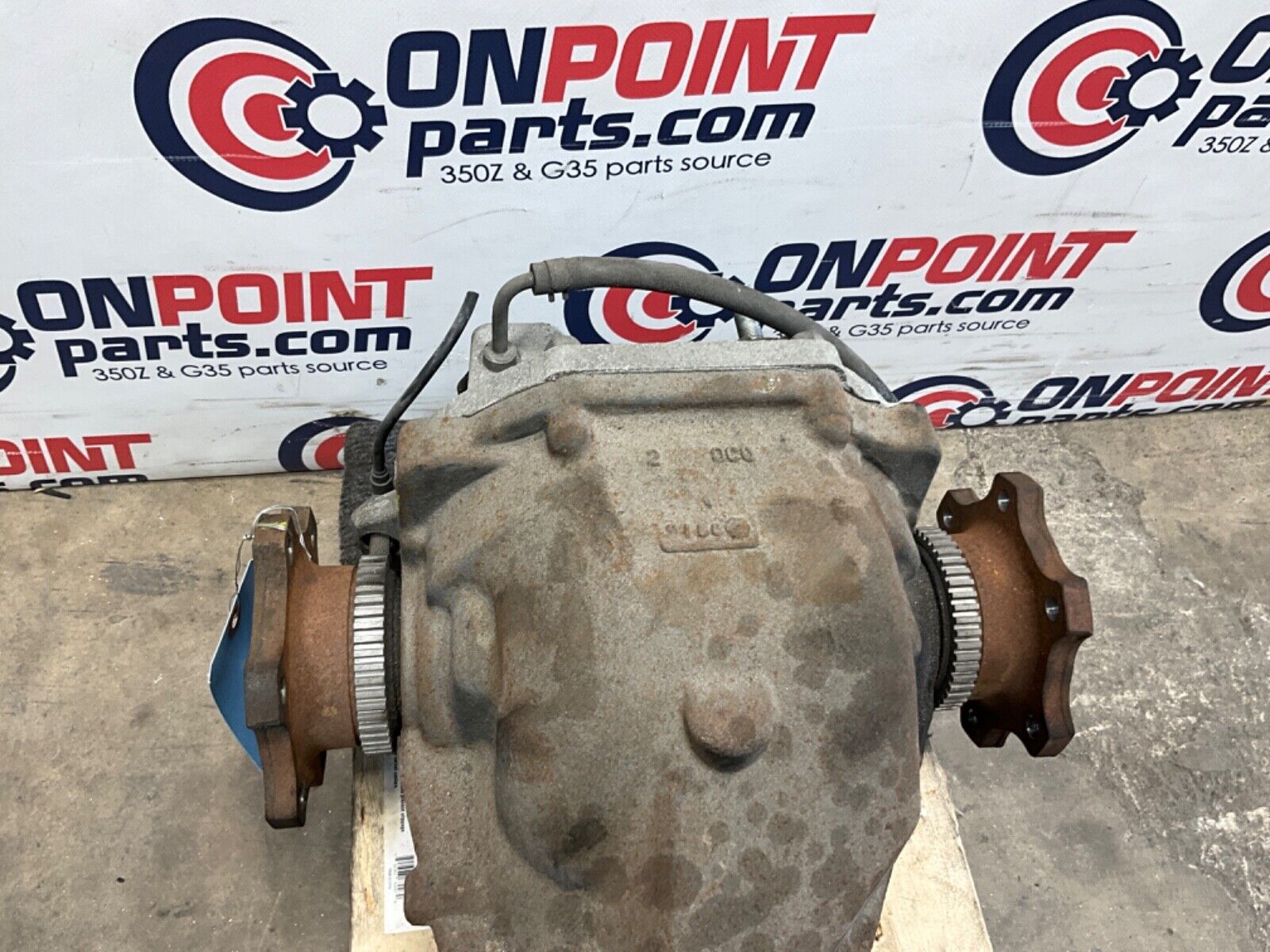 2014 Nissan Z34 370Z Rear Differential Manual 6MT 3.69 88k OEM 14BILE0 - On Point Parts Inc