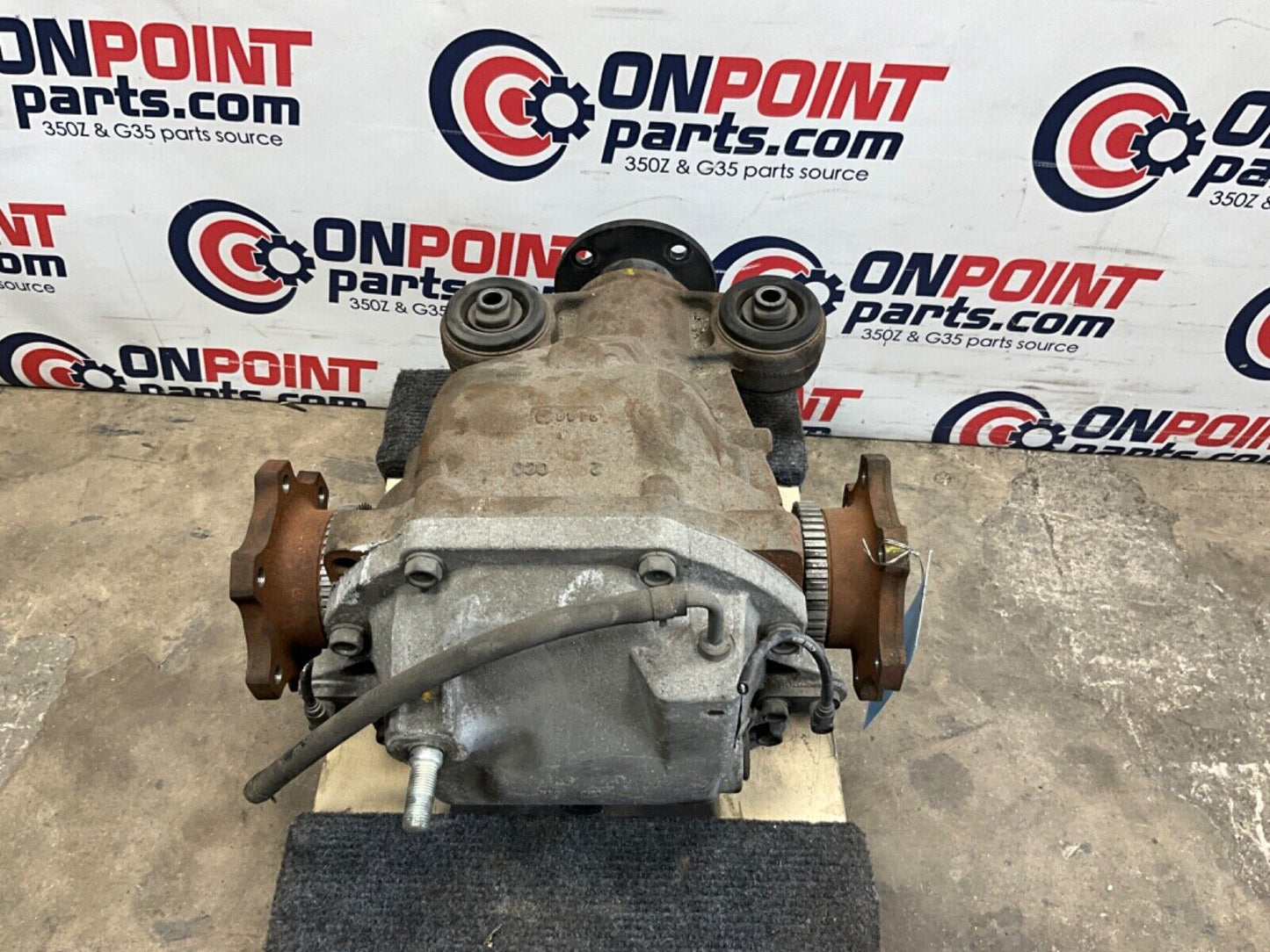 2014 Nissan Z34 370Z Rear Differential Manual 6MT 3.69 88k OEM 14BILE0 - On Point Parts Inc