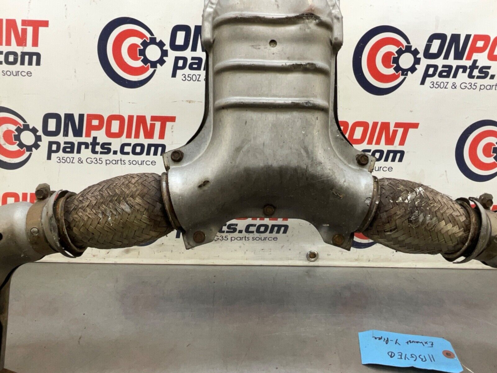 2007 Infiniti V35 G35 Exhaust Flex Y Pipe OEM 11BGYE0 - On Point Parts Inc