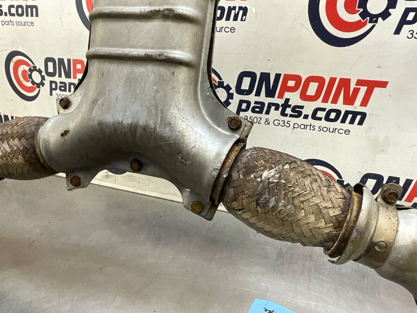 2007 Infiniti V35 G35 Exhaust Flex Y Pipe OEM 11BGYE0 - On Point Parts Inc