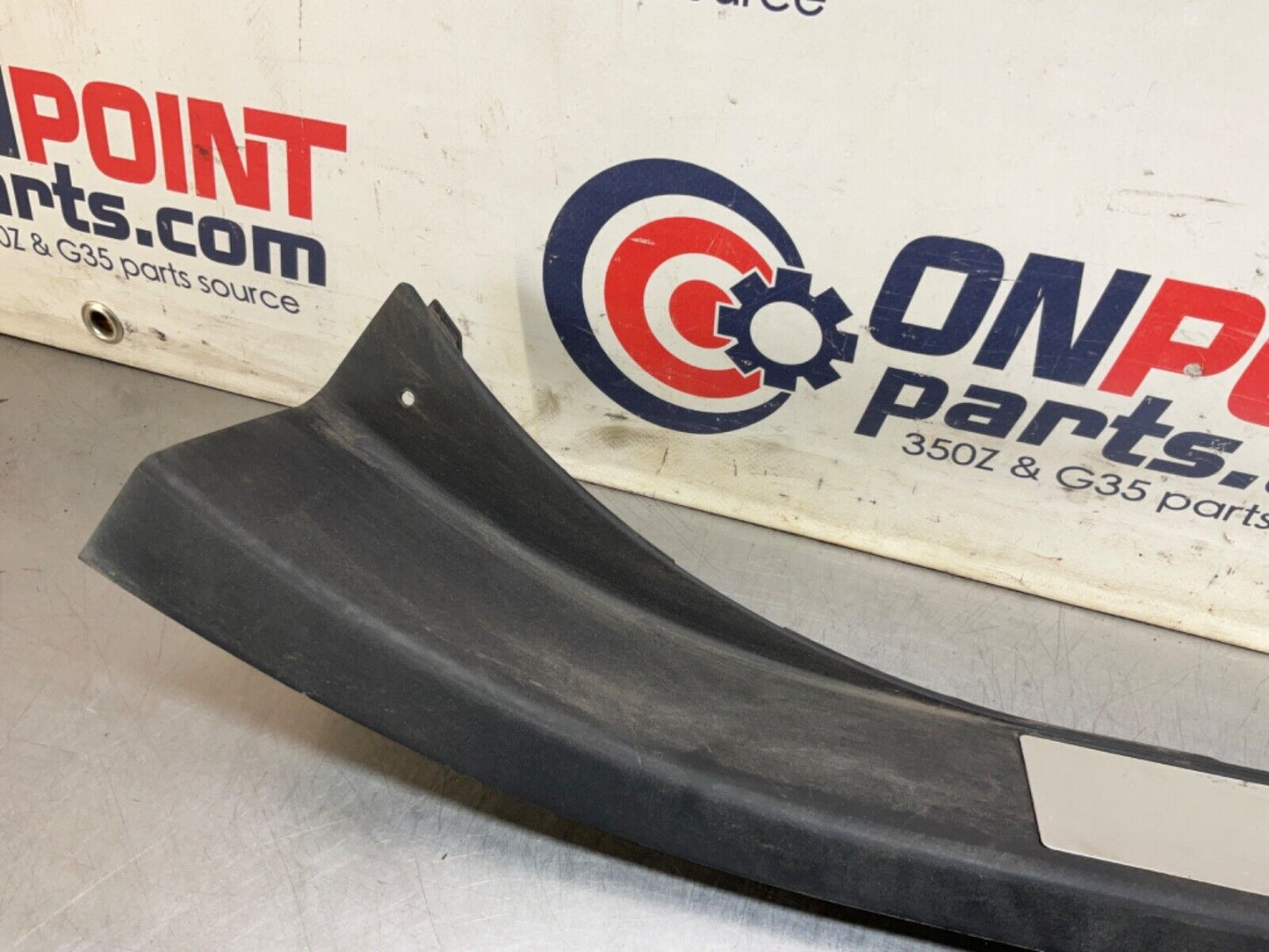 2007 Nissan Z33 350Z Passenger Right Door Sill Kick Plate Trim 769B0 OEM 23BIZE7 - On Point Parts Inc