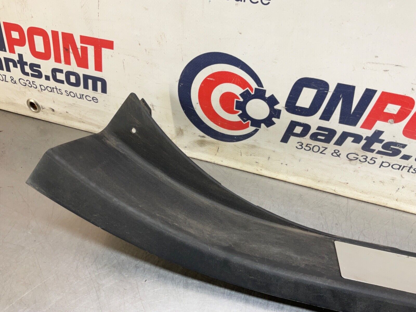 2007 Nissan Z33 350Z Passenger Right Door Sill Kick Plate Trim 769B0 OEM 23BIZE7 - On Point Parts Inc