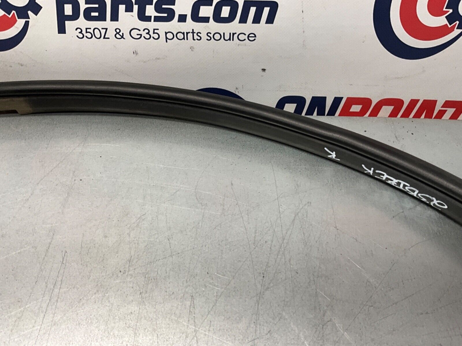 2007 Nissan 350Z Passenger Right Inner Body Door Seal Weatherstrip OEM 23BIZEK - On Point Parts Inc