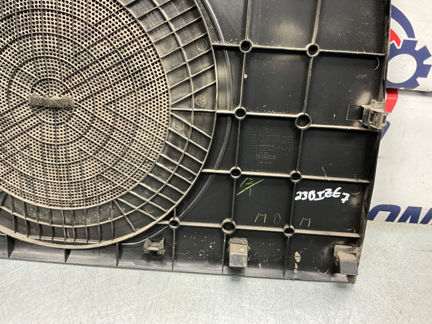 2007 Nissan Z33 350Z Driver Left Bose Subwoofer Speaker Cover 28178 OEM 23BIZE7 - On Point Parts Inc