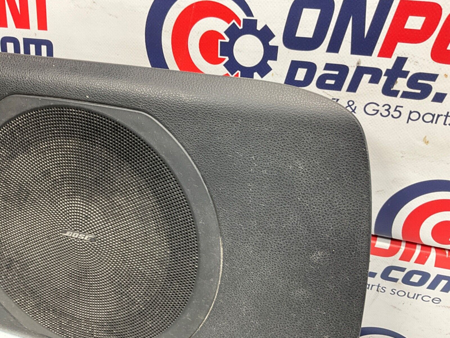 2007 Nissan Z33 350Z Driver Left Bose Subwoofer Speaker Cover 28178 OEM 23BIZE7 - On Point Parts Inc