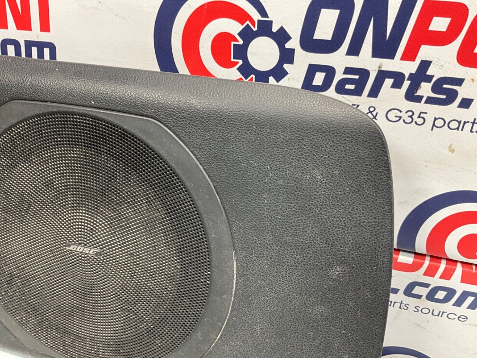 2007 Nissan Z33 350Z Driver Left Bose Subwoofer Speaker Cover 28178 OEM 23BIZE7 - On Point Parts Inc