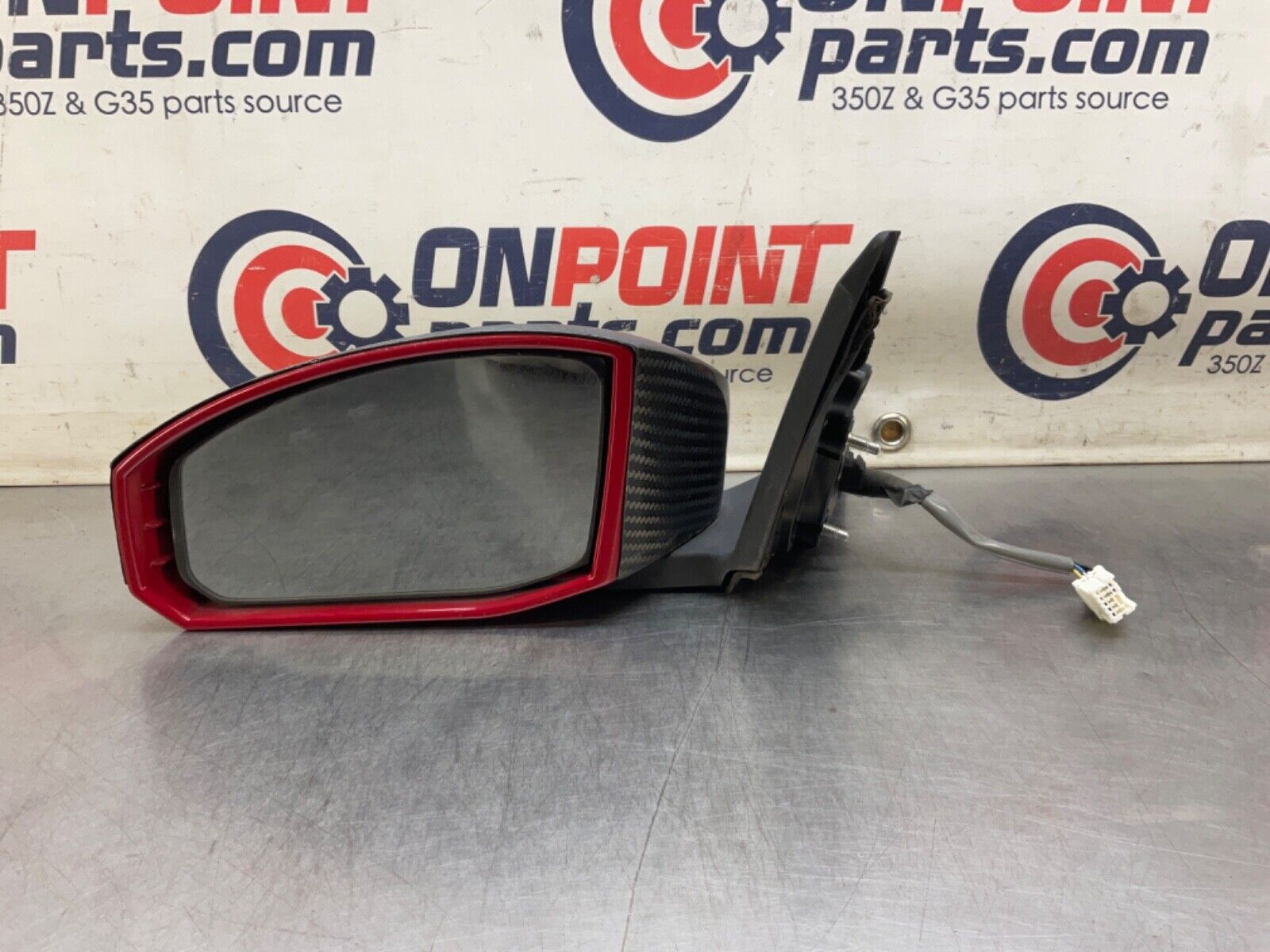 2007 Nissan Z33 350Z Driver Left Side Mirror OEM 23BIZEA - On Point Parts Inc