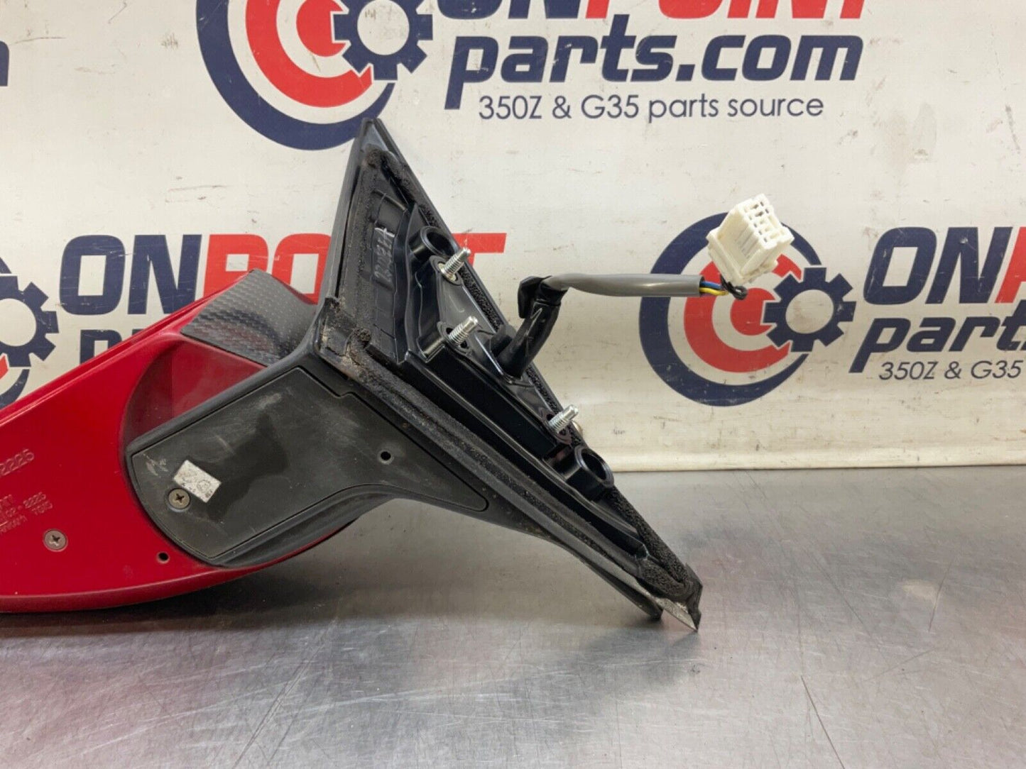 2007 Nissan Z33 350Z Driver Left Side Mirror OEM 23BIZEA - On Point Parts Inc