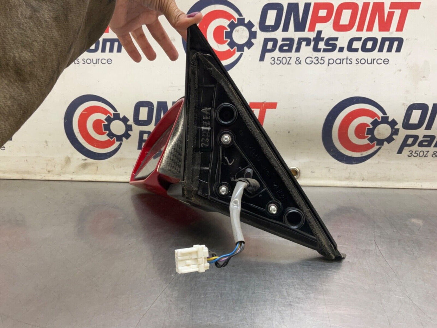 2007 Nissan Z33 350Z Driver Left Side Mirror OEM 23BIZEA - On Point Parts Inc