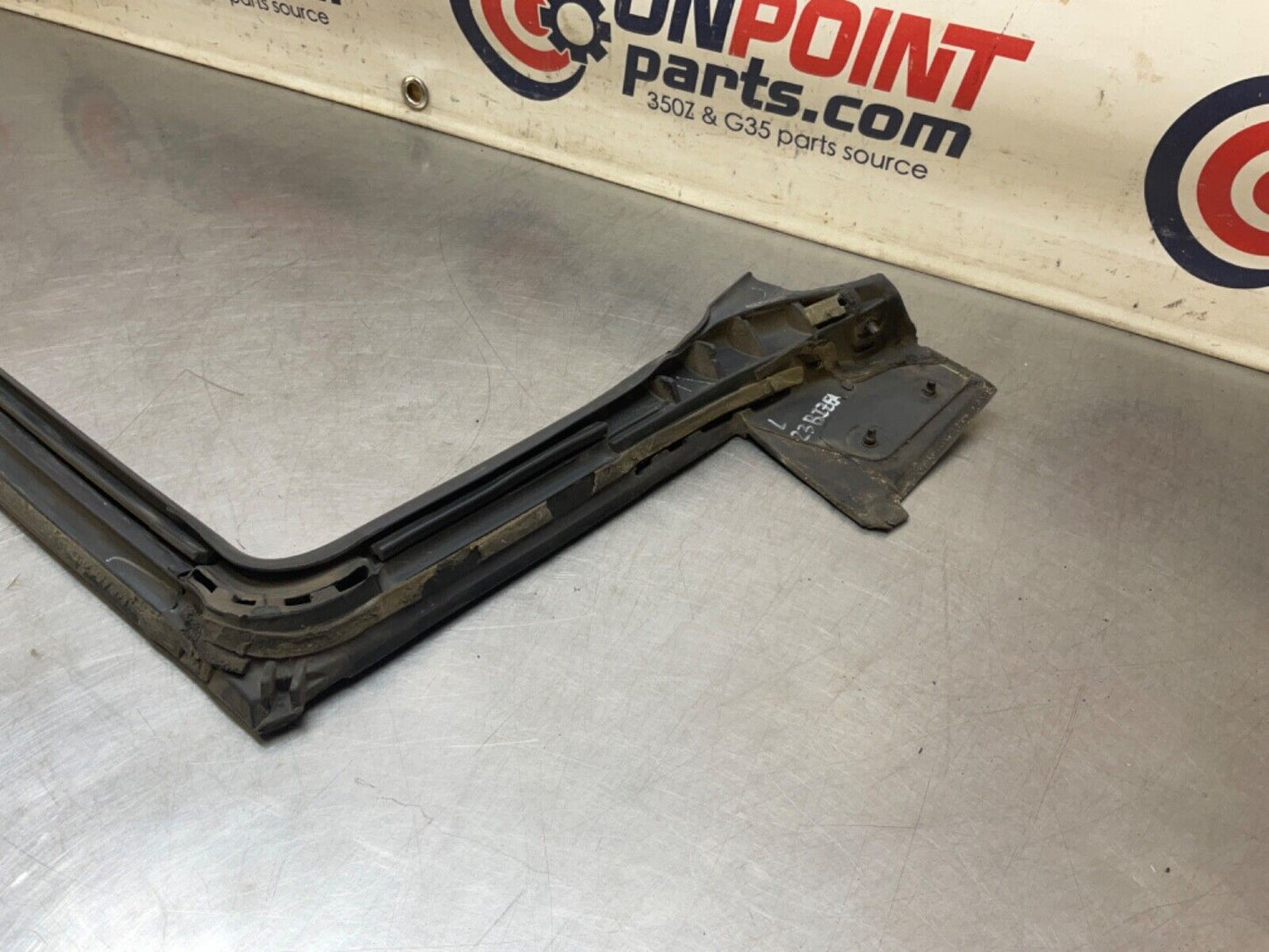 2007 Nissan Z33 350Z Driver Left A Pillar Weatherstrip Retainer OEM 23BIZEA - On Point Parts Inc