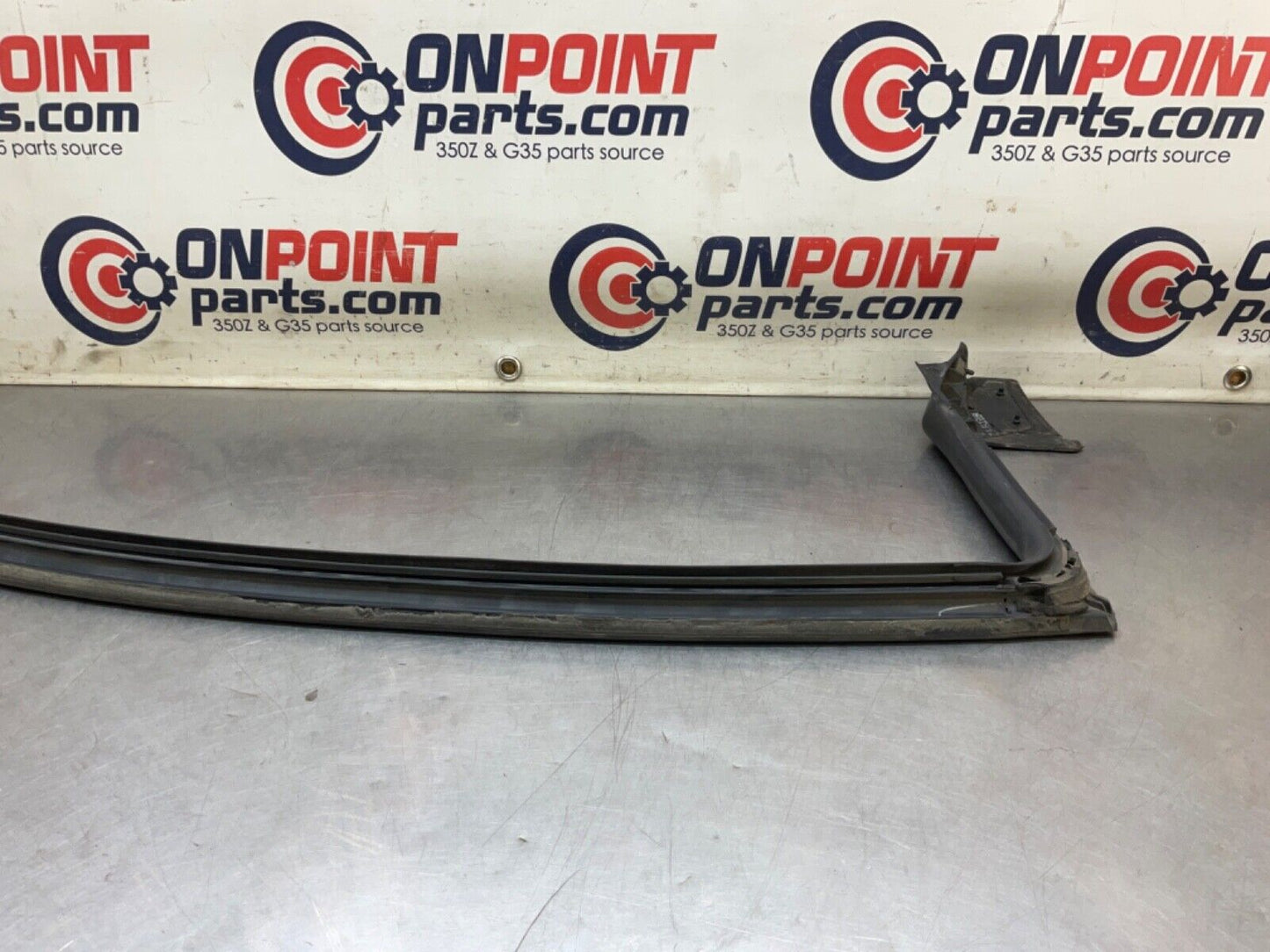2007 Nissan Z33 350Z Driver Left A Pillar Weatherstrip Retainer OEM 23BIZEA - On Point Parts Inc