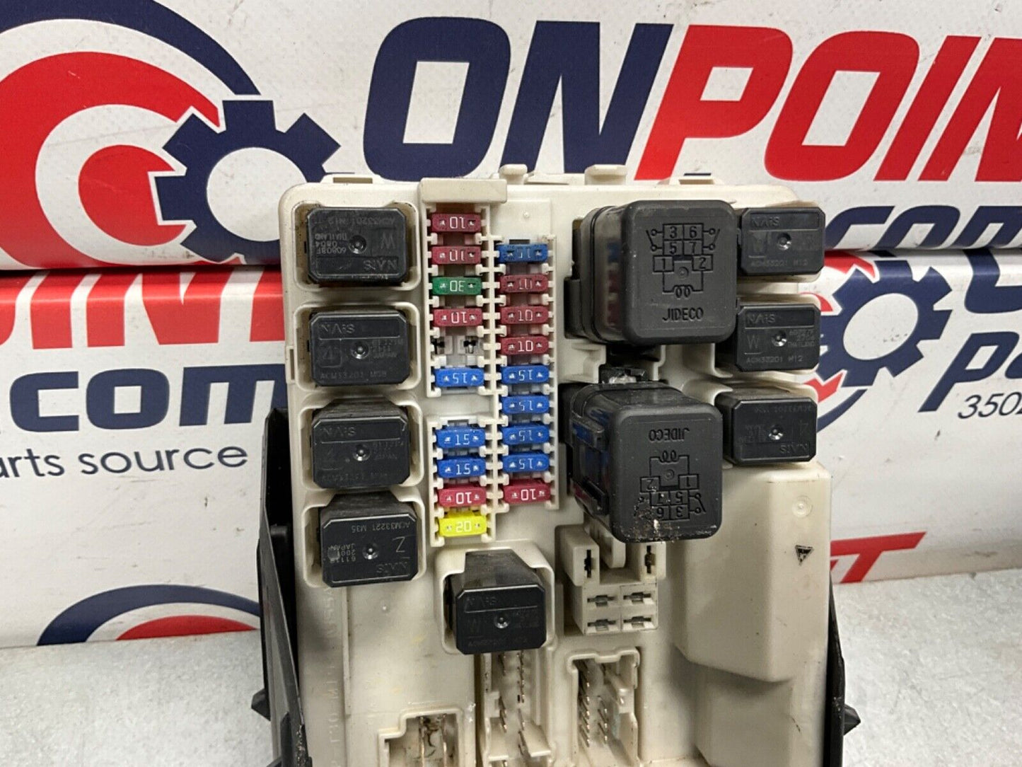 2007 Nissan Z33 350Z VQ35HR IPDM Engine Bay Fuse Relay Box 284B7 OEM 23BIZEC - On Point Parts Inc